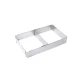 Forma dreptunghiulara pentru tort reglabila de 28 pana la 53 cm H-8CM