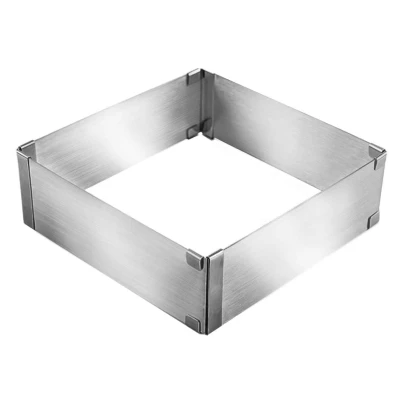 Forma PATRATA reglabila pentru tort 15-28 CM
