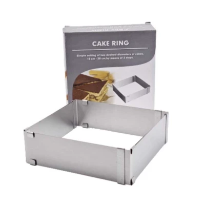 Forma PATRATA reglabila pentru tort 15-28 CM