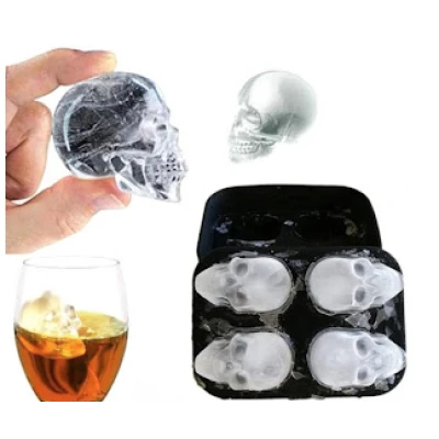 Forma pentru cuburi de gheata model CRANIU din silicon