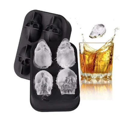 Forma pentru cuburi de gheata model CRANIU din silicon