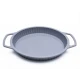Forma rotunda din silicon pentru Copt Prajituri  24x3.5 cm Gri