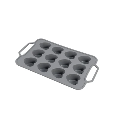 Forma silicon pentru copt prajituri briose model inima