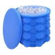 Frapiera gheata 2 IN 1 din silicon si forma pentru cuburi de gheata