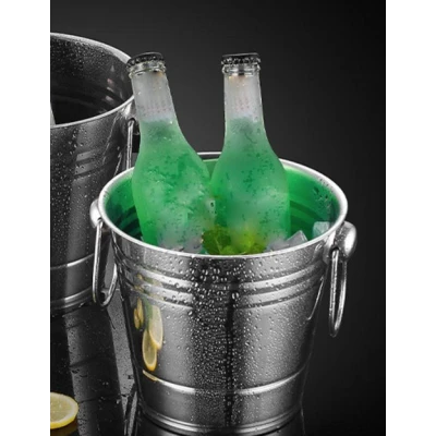 Frapiera inox penru gheata si bauturi cu manere laterale 6L tip GALEATA