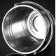 Frapiera inox penru gheata si bauturi cu manere laterale 6L tip GALEATA