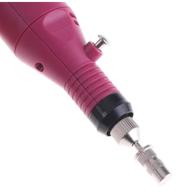 Freza Unghii Roz include 5 pile 5 capete abrazive Viteza Reglabila Semiprofesionala ALIMENTARE USB