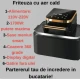 UB Friteuza Airfryer 3in1 capacitate 12L putere 1700W Digital Display Led Fara Ulei Touch Control 11 Programe Timer