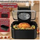 UB Friteuza Airfryer 3in1 capacitate 12L putere 1700W Digital Display Led Fara Ulei Touch Control 11 Programe Timer