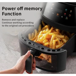 Friteuza cu Aer Cald 8L cu 8 programre LEIHMANN