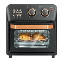 Friteuza cu aer cald retro (cuptor electric) cu prajitor de paine cuptor cu convectie de 12 l pentru casa