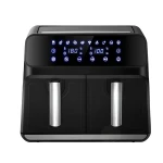Friteuza Dubla Fara Ulei Air Fryer afisaj digital 10L capacitate