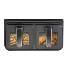 Friteuza Dubla Fara Ulei Air Fryer afisaj digital 10L capacitate
