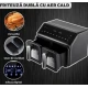 Friteuza Dubla Fara Ulei Air Fryer afisaj digital 10L capacitate
