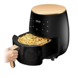 Friteuza Fara Ulei 6 Litri Air Fryer MAXTOP , Displat Digital, Functie de Coacere, NEGRU