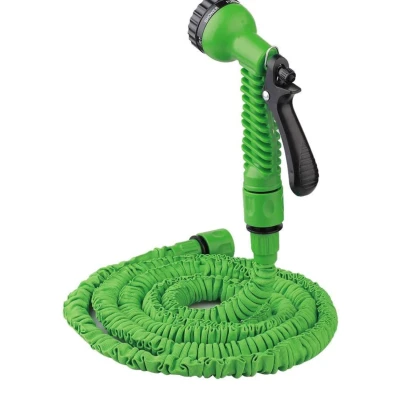 Furtun Extensibil Creponat 30m  verde 30m 100FT magic hose