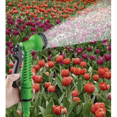 Furtun Extensibil Creponat 30m  verde 30m 100FT magic hose