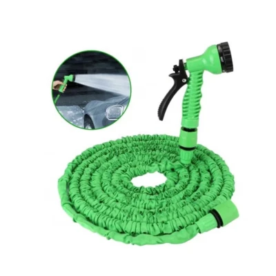 Furtun Extensibil Creponat 30m  verde 30m 100FT magic hose