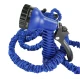 Furtun extensibil pentru gradina 15 m cu pistol de udat albastru