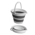 Galeata pliabila din silicon si plastic 10 L