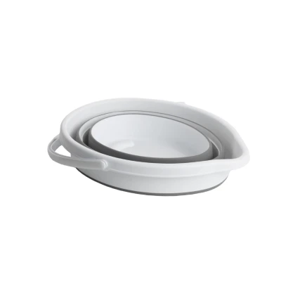 Galeata pliabila din silicon si plastic 10 L