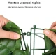 Gard 1m x 3m lungime cu frunze artificiale verde decoractiv