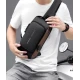 Geanta de umar barbati Crossbody cu buzunar antifurt impermeabila