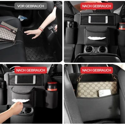 Geanta multifunctionala de depozitare pentru scaunul auto