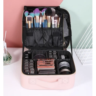 Geanta pentru cosmetice cu multiple compartimente 26 x 23 x 10 cm