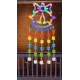 Ghirlanda luminoasa colorata tip CLOPOTEL lungime 160 cm cu 60LED alimentare la priza multicolor