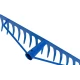 Grebla metal cu 16 dinti albastra MX339