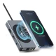 Hub cu 9 porturi diferite Q HU666 si incarcare wireless