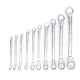 HUSA chei inelare duble 10 piese 6-32mm
