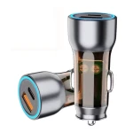 Incarcator auto QCD712 putere 53W 1 USB A  + 1 USB C