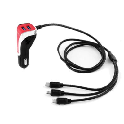 Incarcator auto rapid BULUD 3 in 1 2400mAh