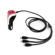 Incarcator auto rapid BULUD 3 in 1 2400mAh