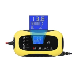 Incarcator baterie auto 12V 8A Galben
