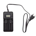 Incarcator cu display HD 8991B cu 2 porturi pentru acumulatori alimentare USB 5V