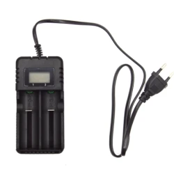 Incarcator cu display HD 8991B cu 2 porturi pentru acumulatori alimentare USB 5V