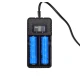 Incarcator cu display HD 8991B cu 2 porturi pentru acumulatori alimentare USB 5V