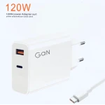 Incarcator de priza 120W inclus cablu 6A USB C la USB C incarcare