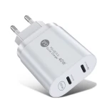 Incarcator de priza rapid PD cu USB C 2 porturi 40W