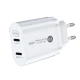 Incarcator de priza rapid PD cu USB C 2 porturi 40W