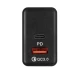 Incarcator de retea Type C si USB PD 36W QuickCharge 3.0