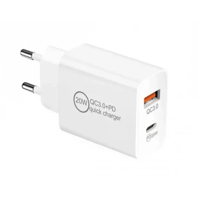 Incarcator pentru telefon PD+QC3.0 20W