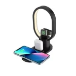 Incarcator Wireless 4 in 1 AY 41 cu Iluminare Led