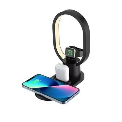 Incarcator Wireless 4 in 1 AY 41 cu Iluminare Led