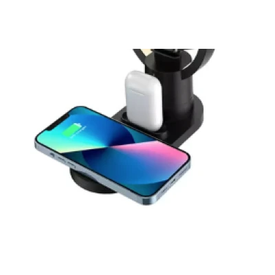 Incarcator Wireless 4 in 1 AY 41 cu Iluminare Led