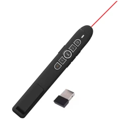 Indicator Laser T5 Wireless pentru prezentari inteligent receptor USB distanta control 20m