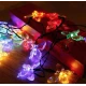 Instalatie 1500-11 Solara 50 LED - FLUTURI Crystal, MULTICOLOR 5m RGB